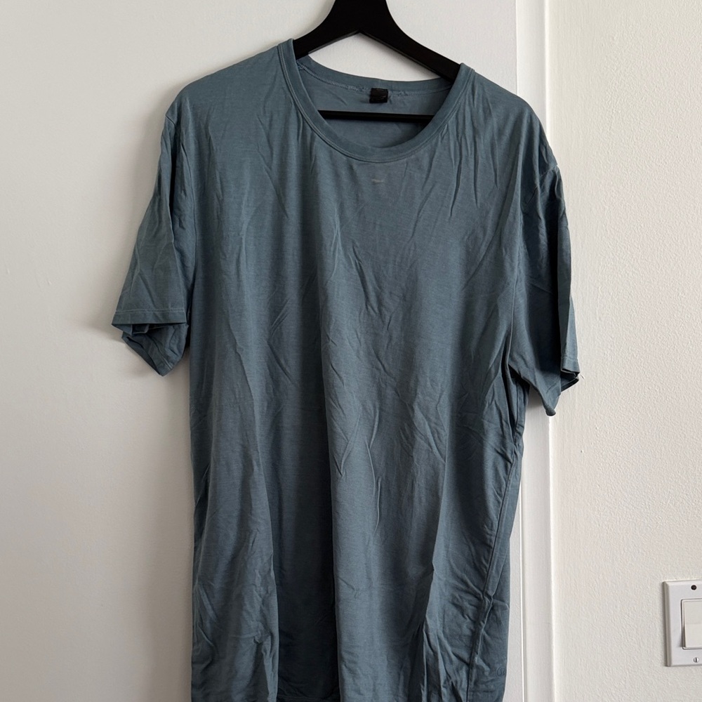 lululemon athletica Slate Blue Short Sleeve Tee